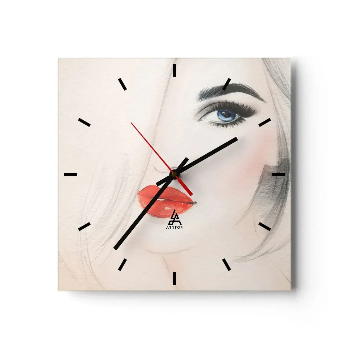 Nástenné hodiny - Hypnotizuje a omamuje - 30x30 cm