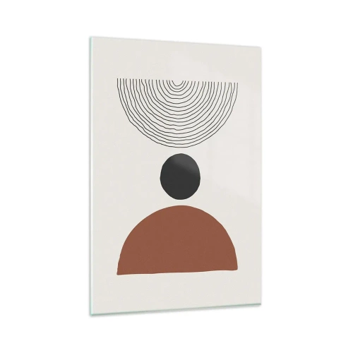 Obraz na skle - V centre pozornosti - 80x120 cm