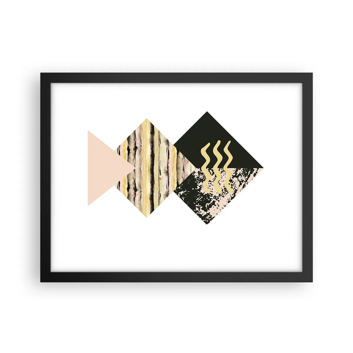 Plagát v čiernom ráme - Nie je to tak jednoduché - 40x30 cm