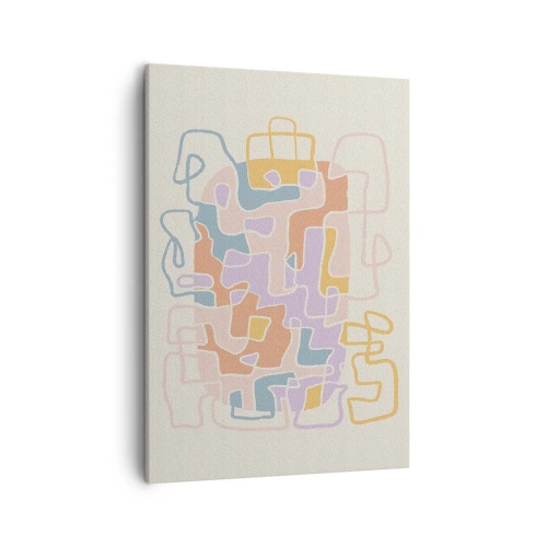 Obraz na plátne - Labyrint – veselé dobrodružstvo - 50x70 cm