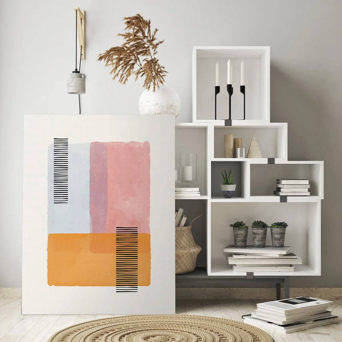 Obraz na skle - Z rohu do rohu - 50x70 cm