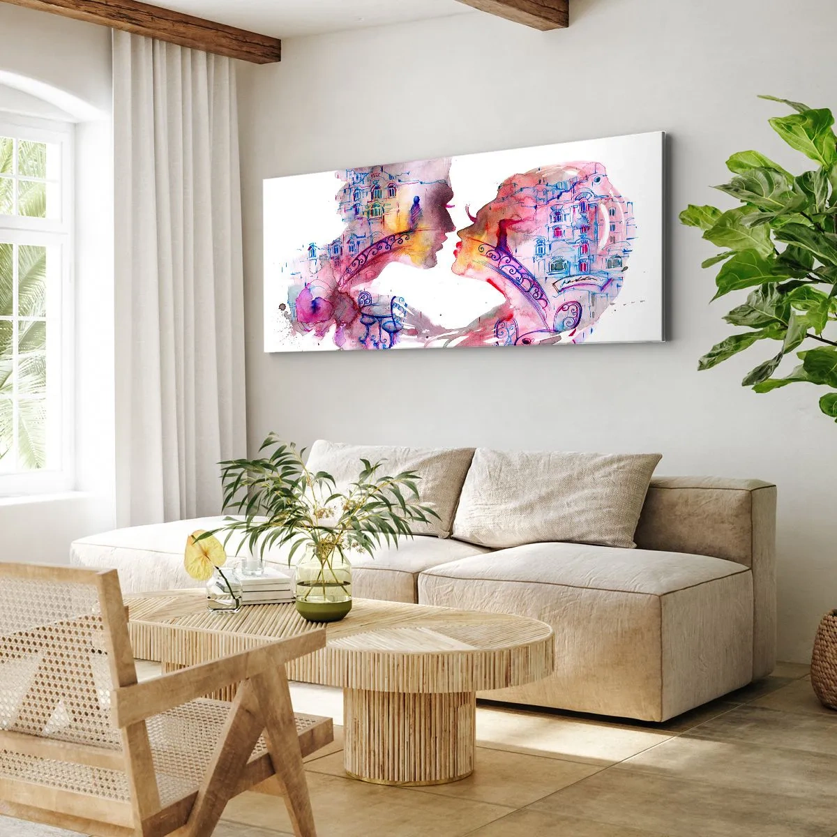 Obraz na plátne - Tajomný most vzdychania - 140x50 cm