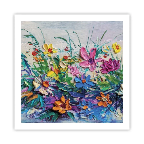 Plagát - Vôbec nie zátišie - 60x60 cm