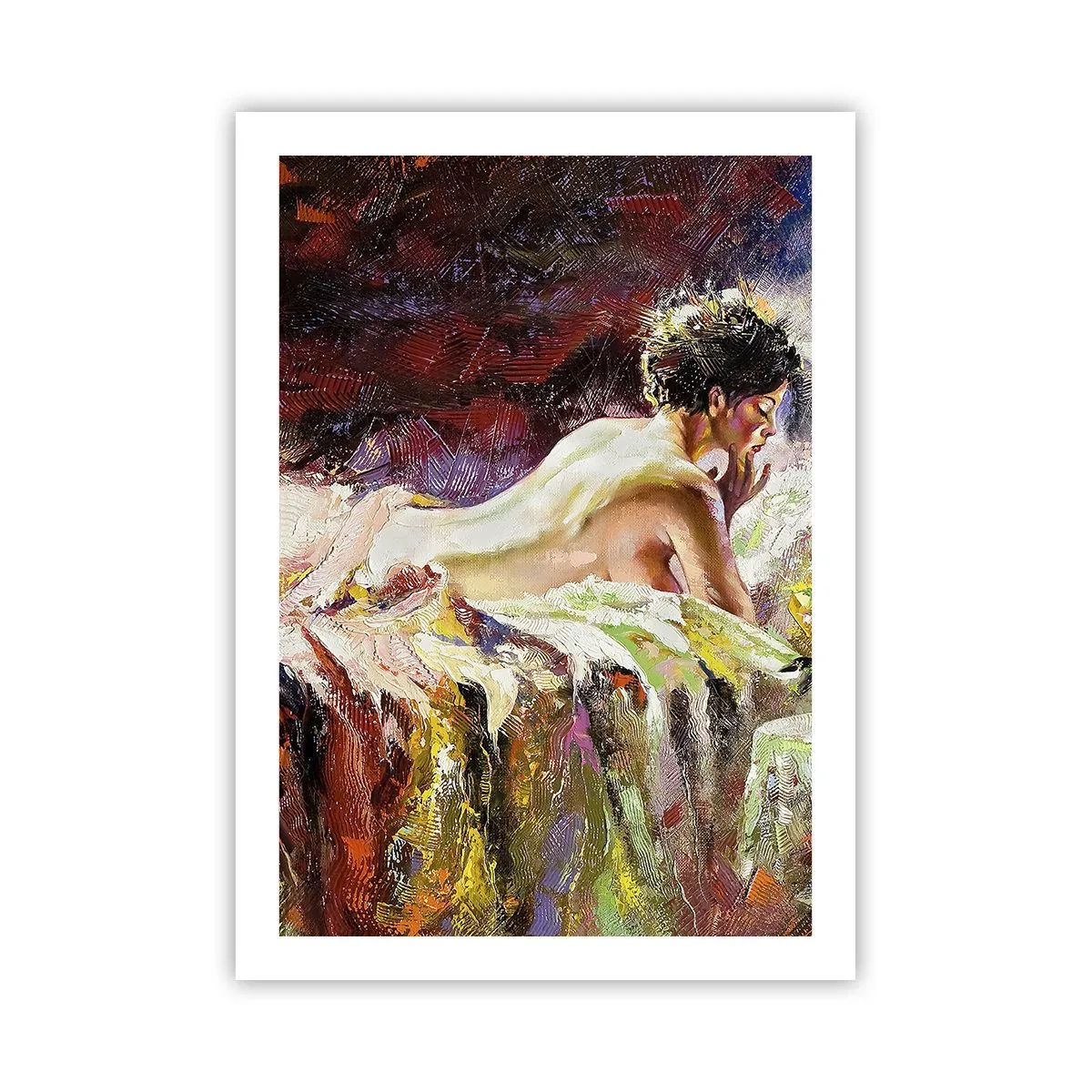Plagát - Zamyslená Venuša - 50x70 cm