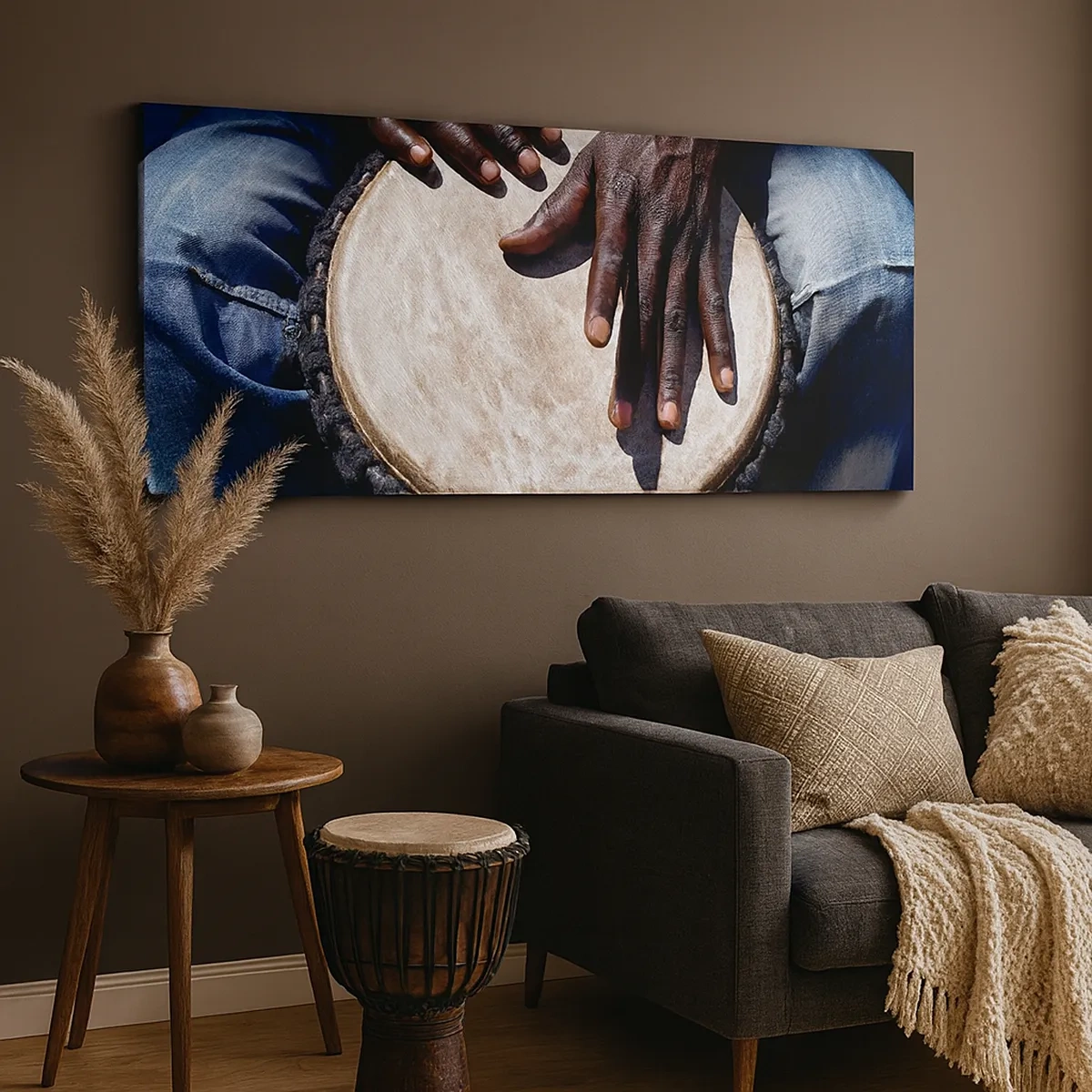 Obraz na plátne - Žite vo svojom rytme - 30x30 cm