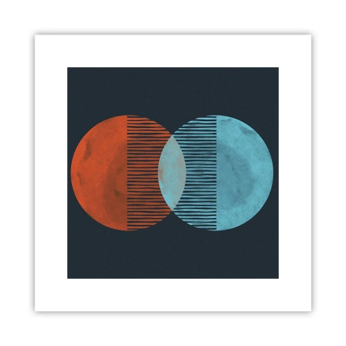 Plagát - Astronomická fantázia - 30x30 cm