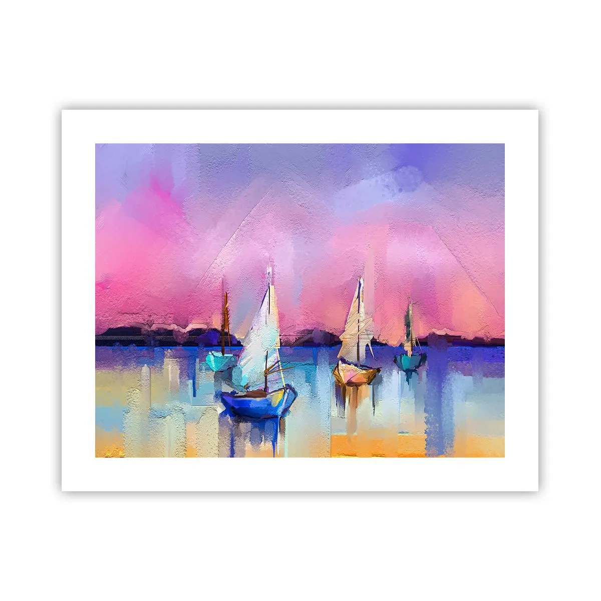 Plagát - Smer: široká voda - 50x40 cm