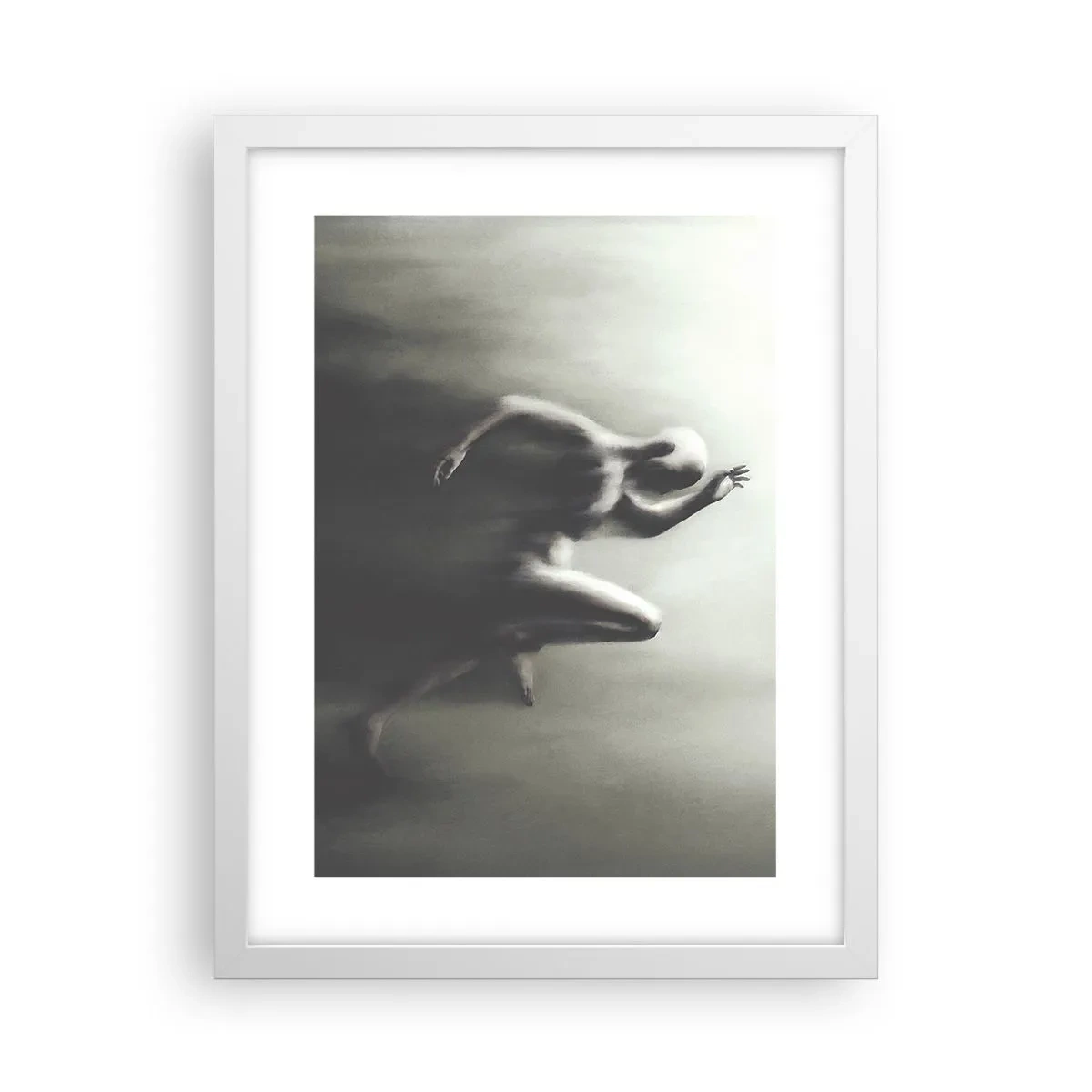 Plagát v bielom ráme - Nezastaviteľný - 30x40 cm