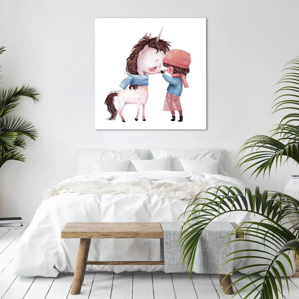 Obraz na plátne - Zimný príbeh - 40x40 cm