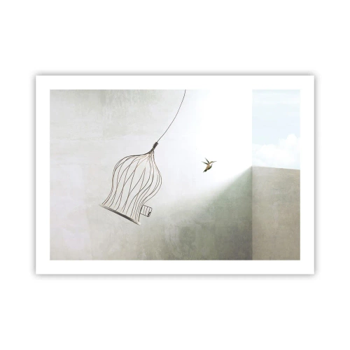 Plagát - Vo svojom živle - 70x50 cm