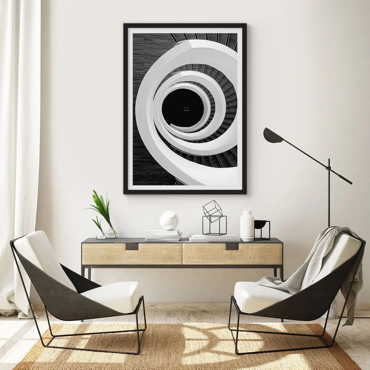 Plagát v čiernom ráme - K podstate vecí - 40x50 cm