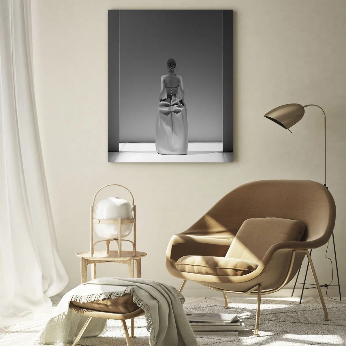 Obraz na skle - Rafinovaná jednoduchosť - 50x70 cm