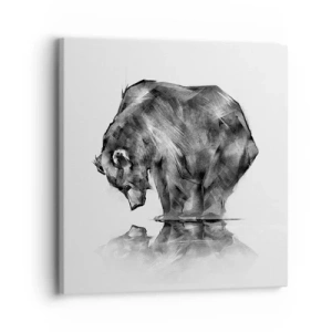 Obraz na plátne - Je príjemné sa stretnúť s niekým blízkym - 30x30 cm