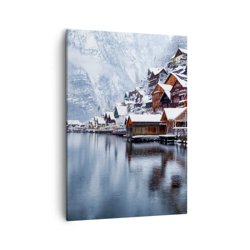 Obraz na plátne - V zimnej dekorácii - 50x70 cm