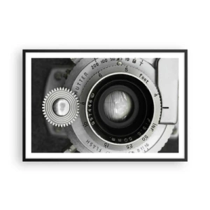 Plagát v čiernom ráme - Príbeh o Hollywoode - 91x61 cm