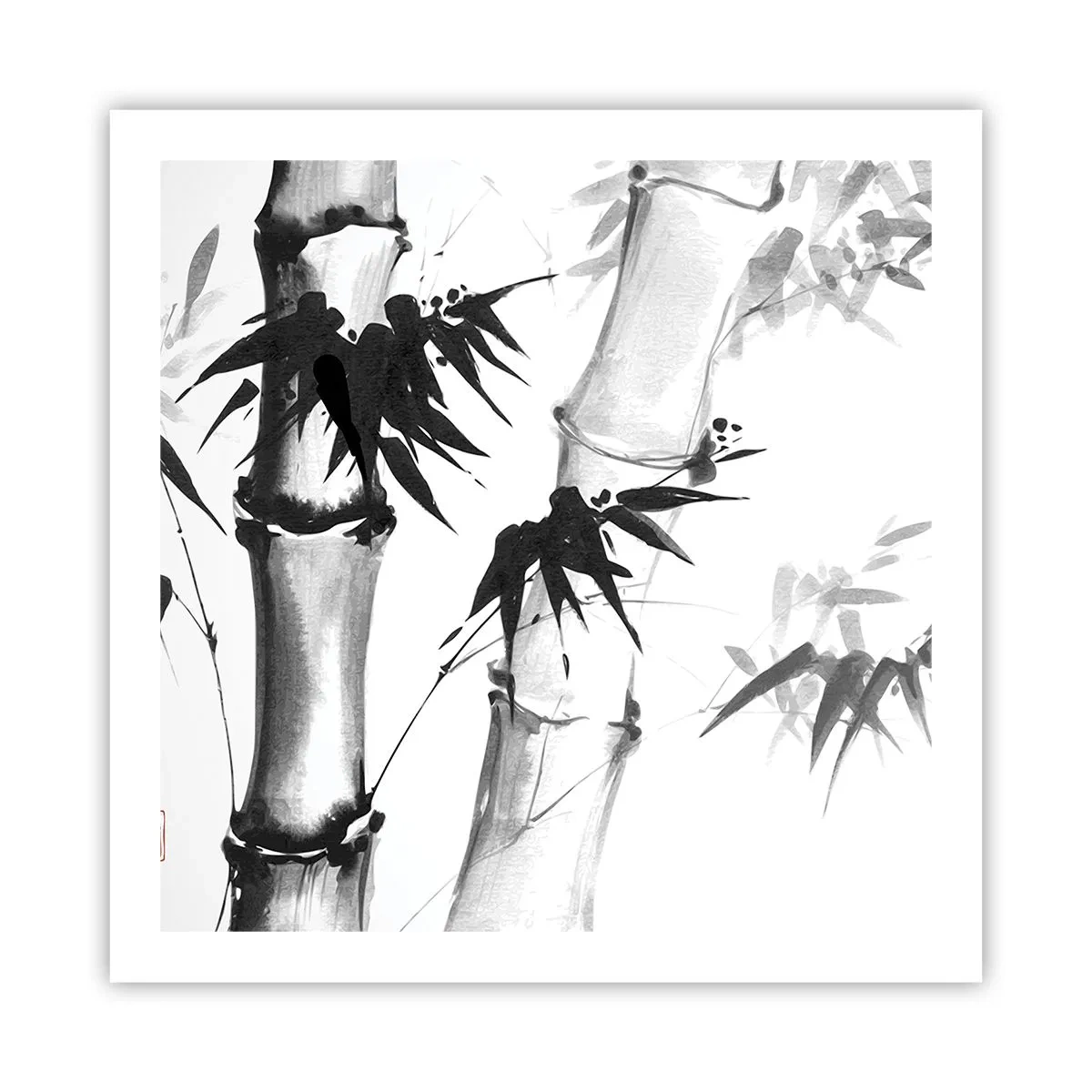 Plagát - Blízky záber na orient - 60x60 cm