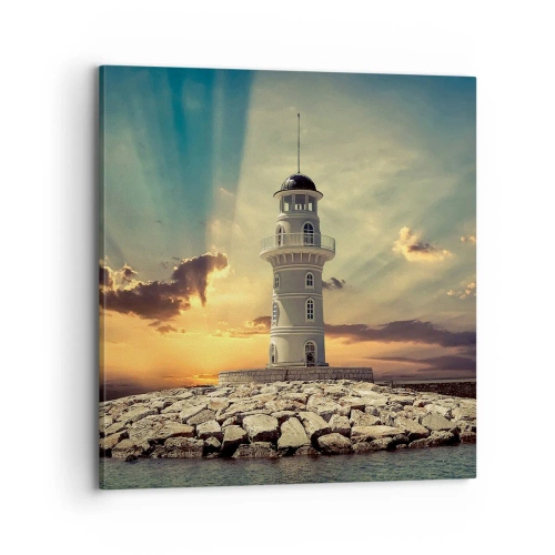 Obraz na plátne - Svetlo - Dobro - Krása - 70x70 cm