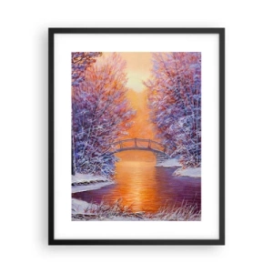 Plagát v čiernom ráme - Stretneme sa tu - 40x50 cm