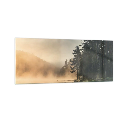 Obraz na skle - Zrodenie dňa - 100x40 cm