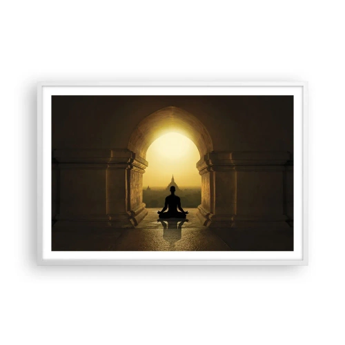 Plagát v bielom ráme - Plná harmónia - 91x61 cm