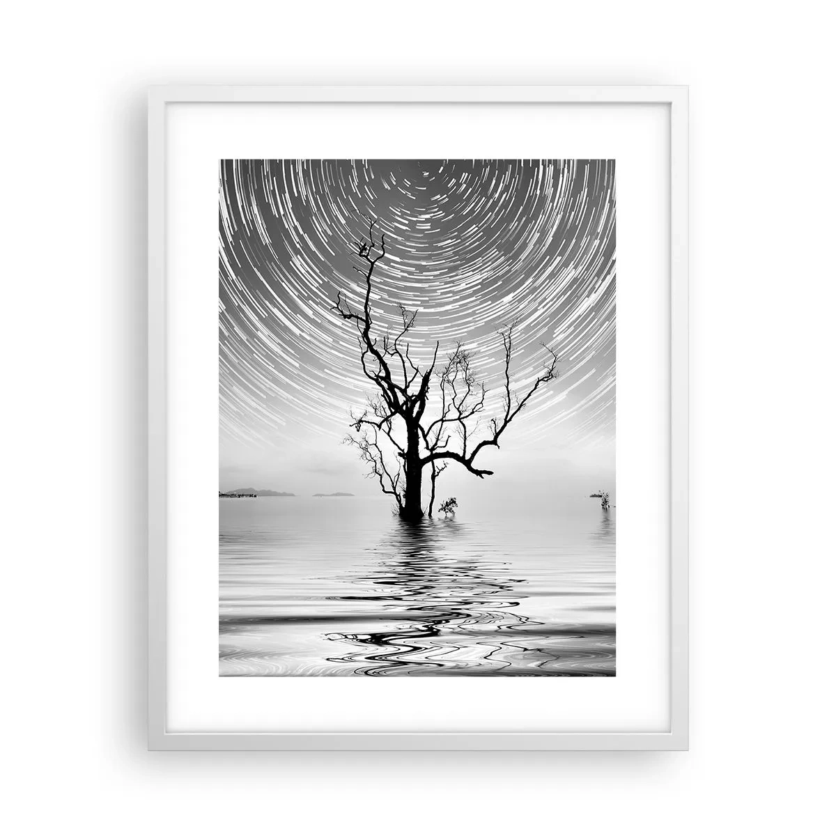 Plagát v bielom ráme - Symfónia prírody - 40x50 cm