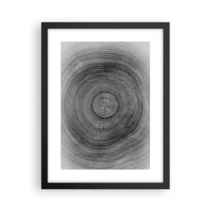 Plagát v čiernom ráme - Znamenie doby - 30x40 cm