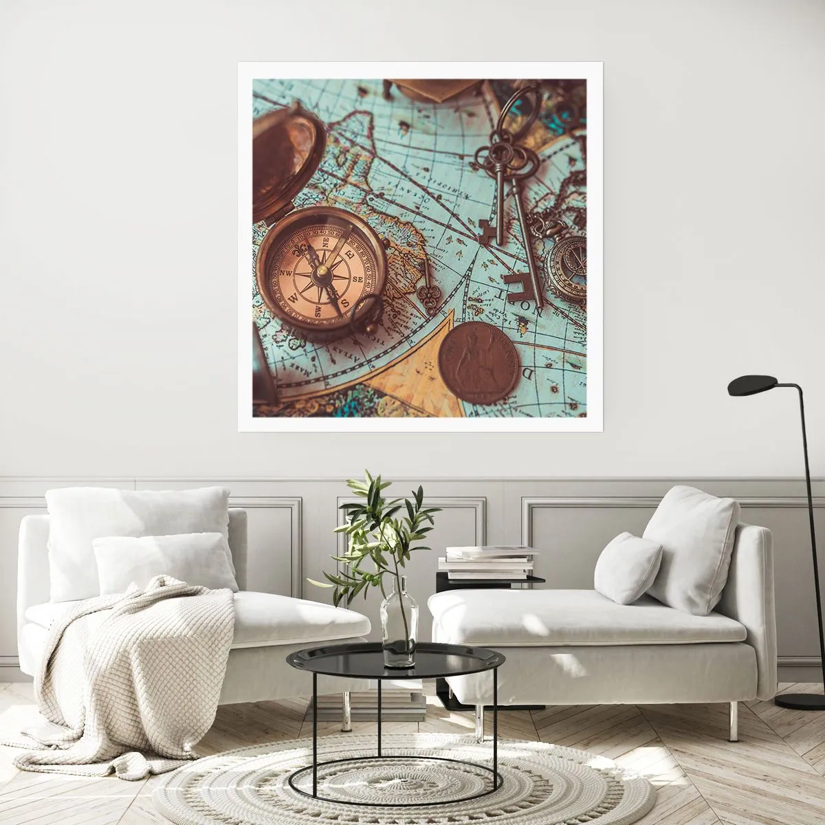 Plagát - Pre dobrodruha - 60x60 cm