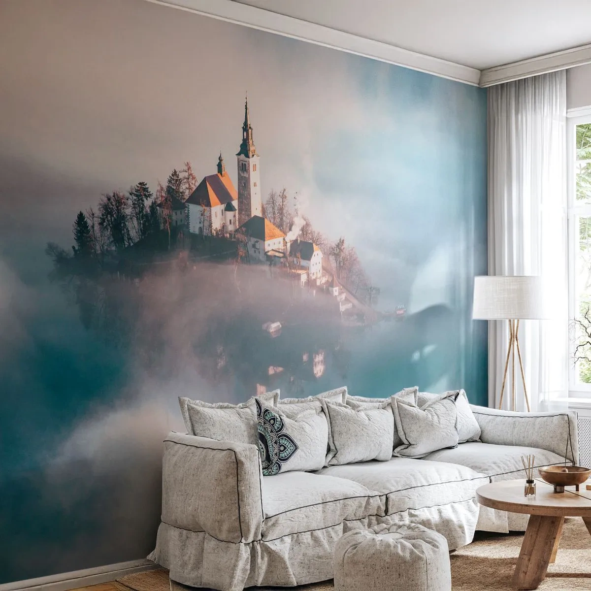 Fototapeta Premium Canvas - Ostrov snov - Krajina, Architektúra, cirkvi - 400x280 cm