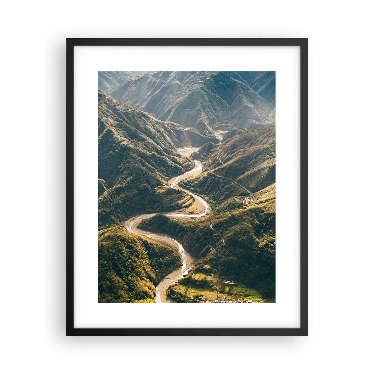 Plagát v čiernom ráme - Priamo zo srdca hôr - 40x50 cm