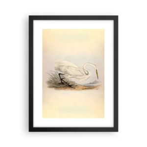 Plagát v čiernom ráme - Pani rákosín - 30x40 cm