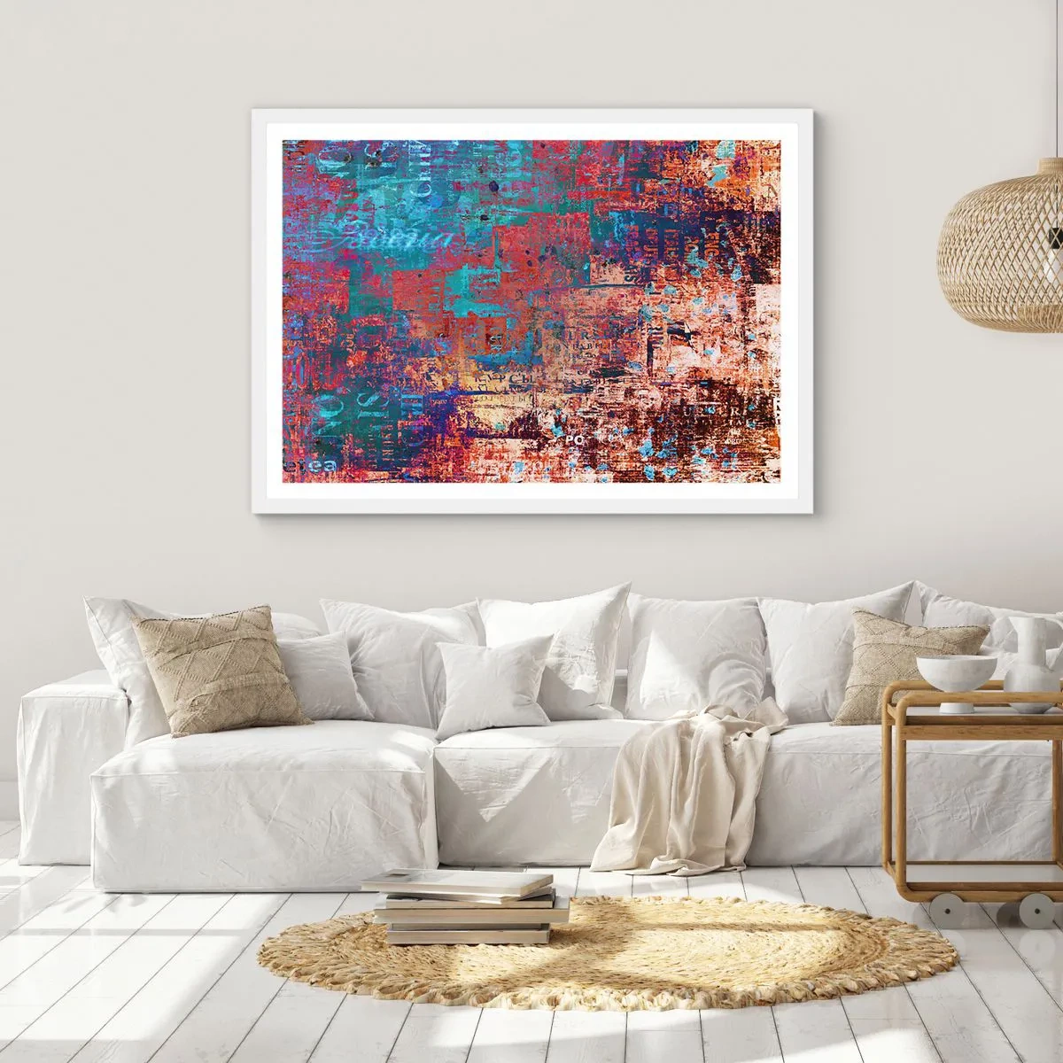 Plagát v bielom ráme - Pamäť a zabudnutie - 91x61 cm