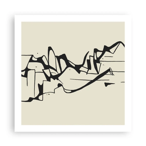 Plagát - Možná krajina - 60x60 cm