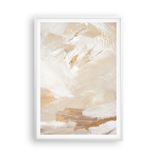 Plagát v bielom ráme - Pastelová kompozícia - 70x100 cm