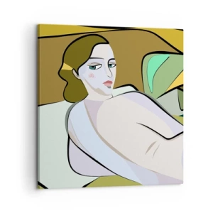 Obraz na plátne - Intímny portrét - 60x60 cm