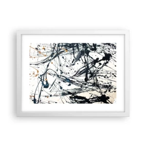 Plagát v bielom ráme - So zmyslom alebo bez zmyslu? - 40x30 cm