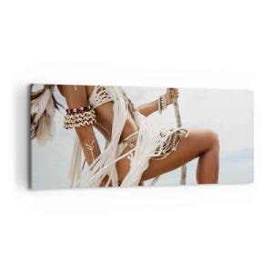 Obraz na plátne - Kňažka slnka - 120x50 cm