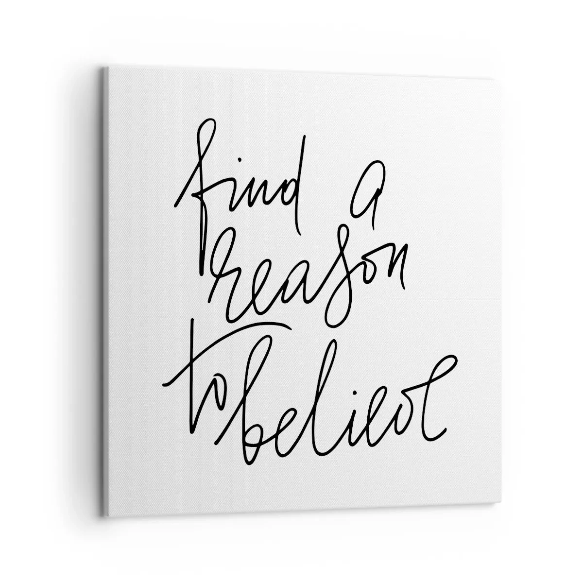 Obraz na plátne - Je to možné - 50x50 cm