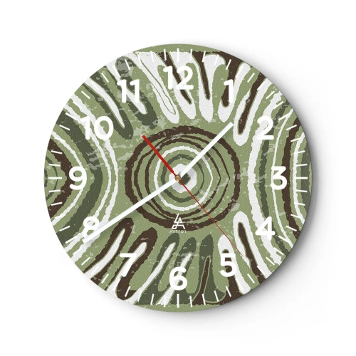 Nástenné hodiny - Explózia emócií - 40x40 cm