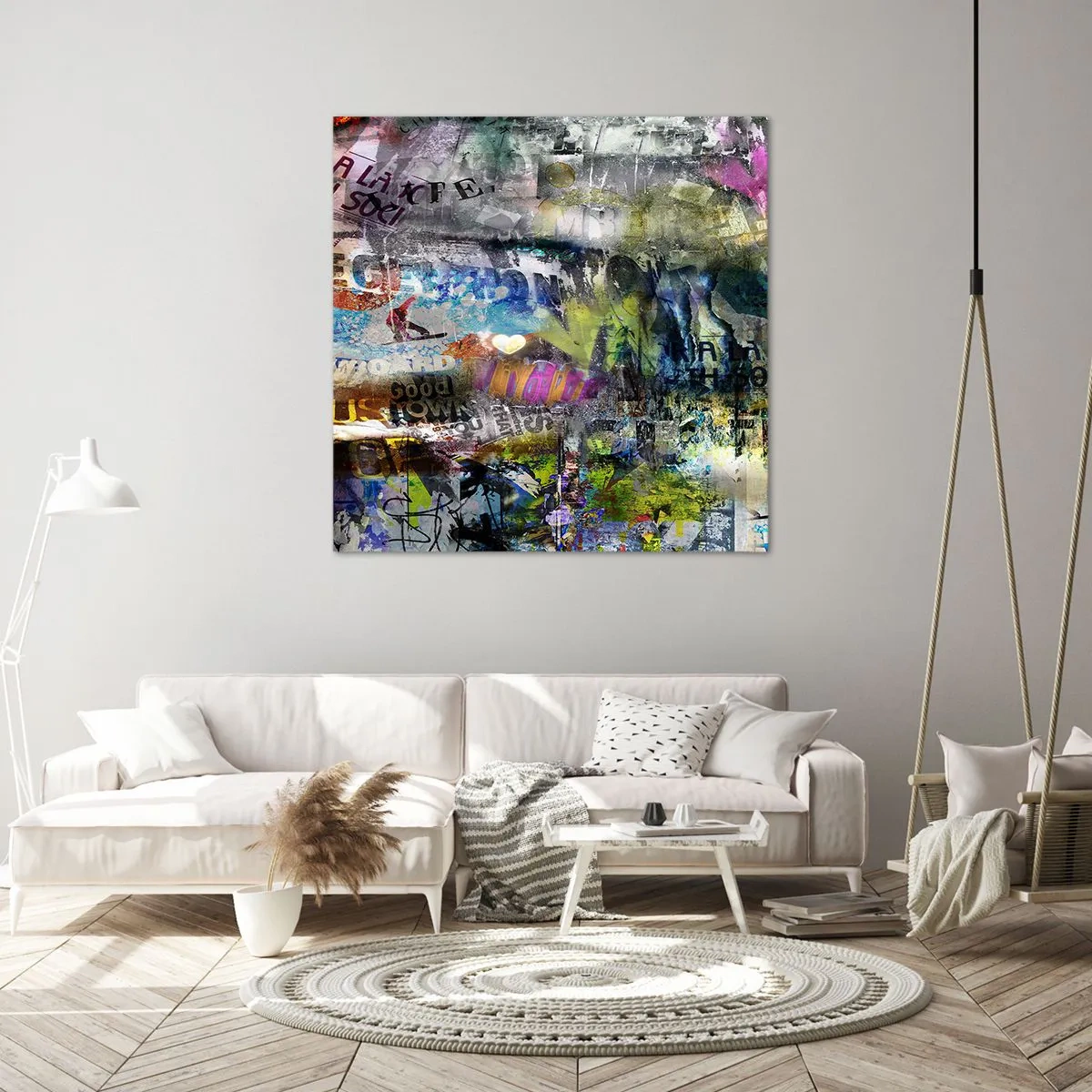 Obraz na plátne - Koláž spomienok - 50x50 cm