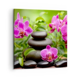 Obraz na plátne - Pyramída pokoja - 60x60 cm