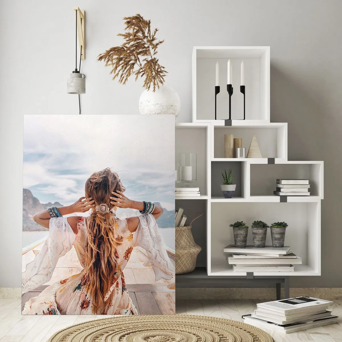 Obraz na skle - Na ceste ku šťastiu - 70x100 cm