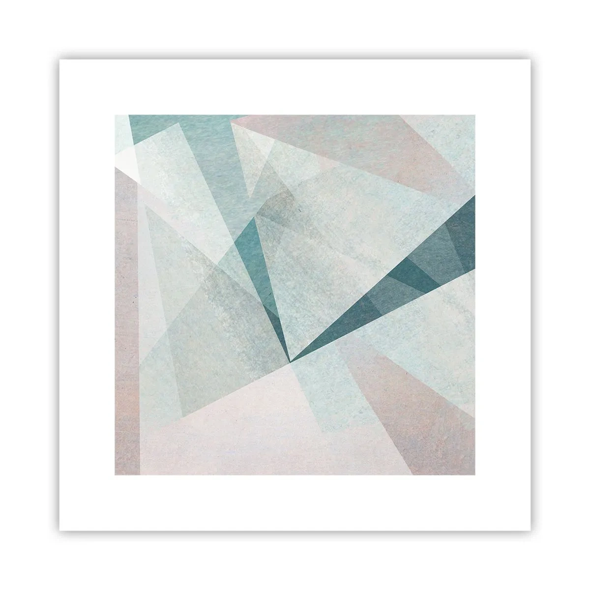 Plagát - V kľude, ale dynamicky - 30x30 cm