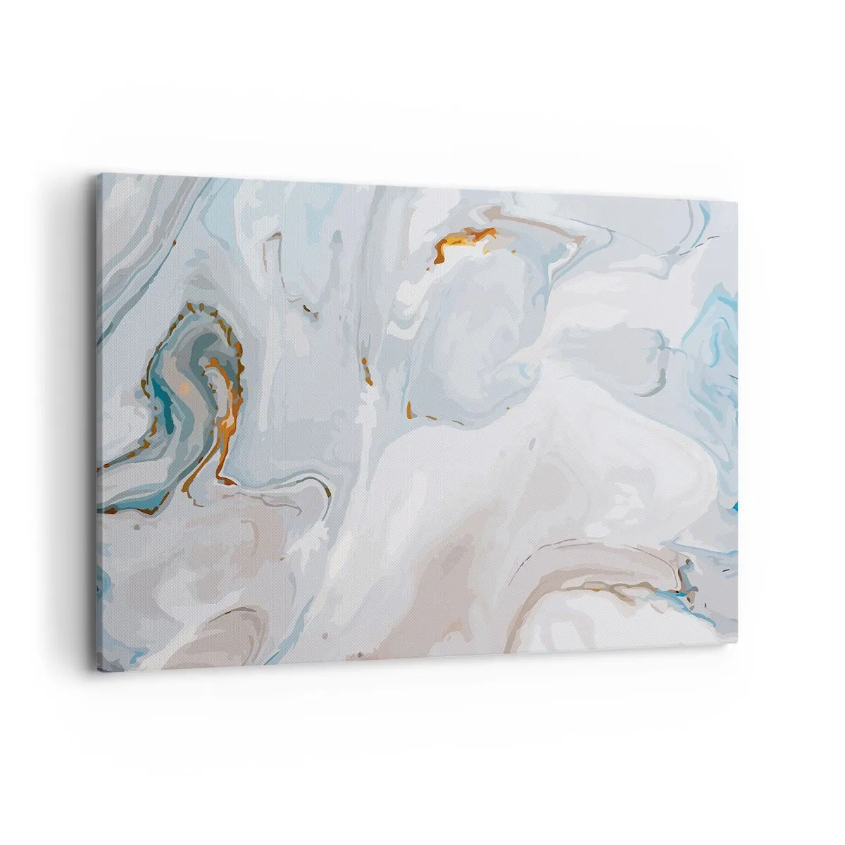 Obraz na plátne - Povznesená biela - 100x70 cm