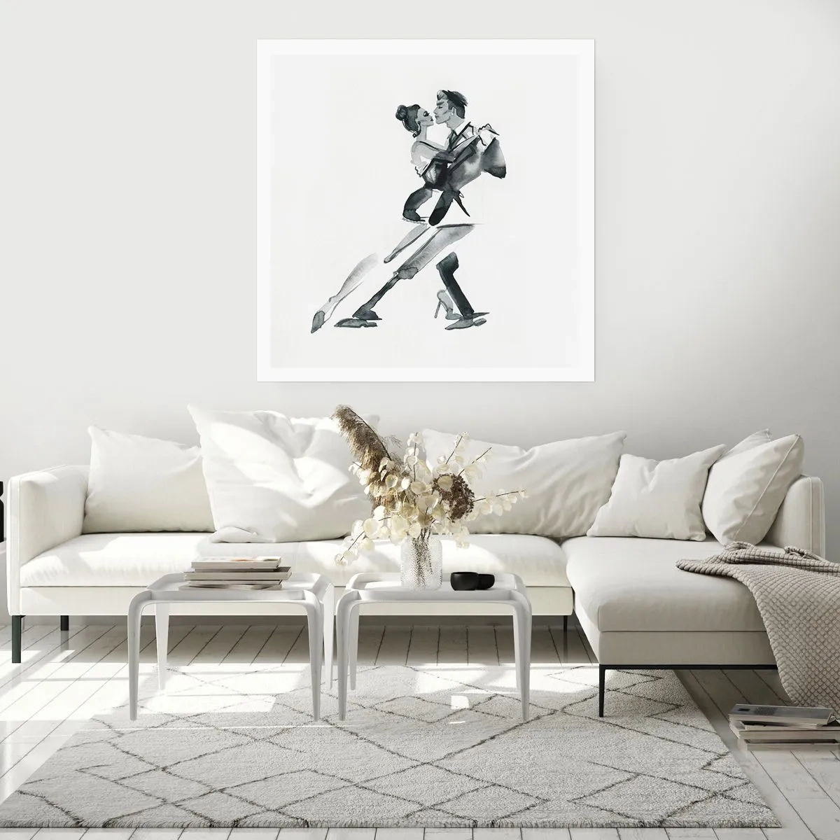 Plagát - V jednom rytme - 40x40 cm