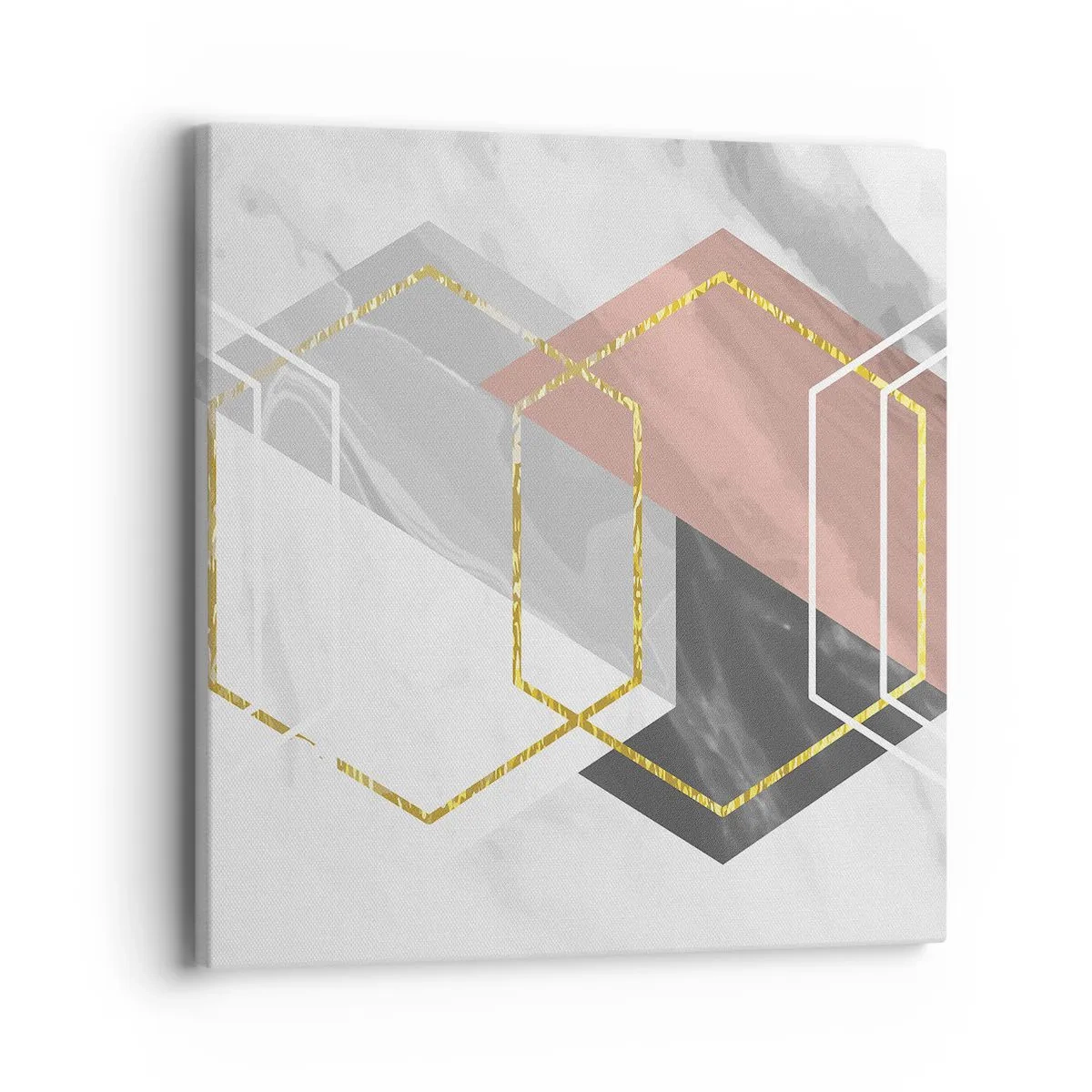 Obraz na plátne - Reťazová kompozícia - 40x40 cm