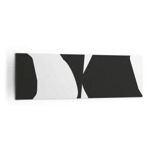 Obraz na plátne - Positive-negative - 160x50 cm