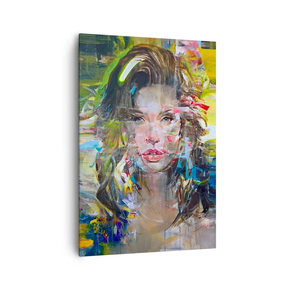 Obraz na plátne - Za závojom vzduchu - 70x100 cm