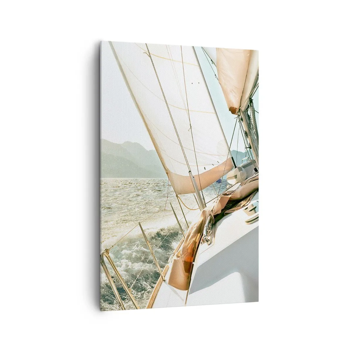Obraz na plátne - Pod plnými plachtami - 80x120 cm