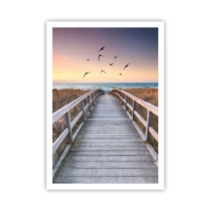 Plagát - Priestor pre vzostupy - 70x100 cm