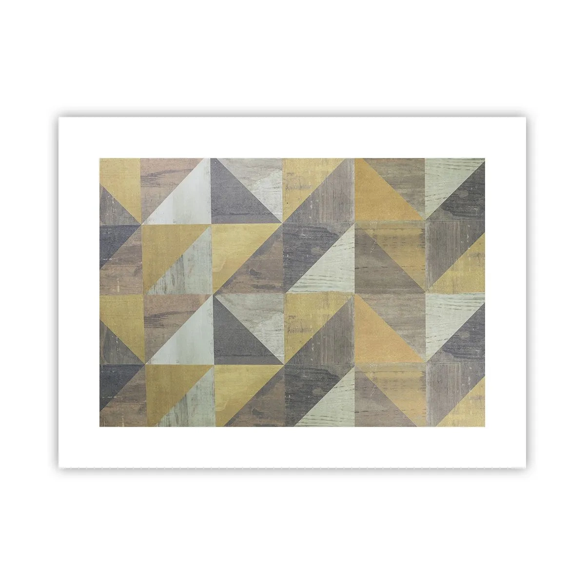 Plagát - V uhle trojuholníka - 40x30 cm